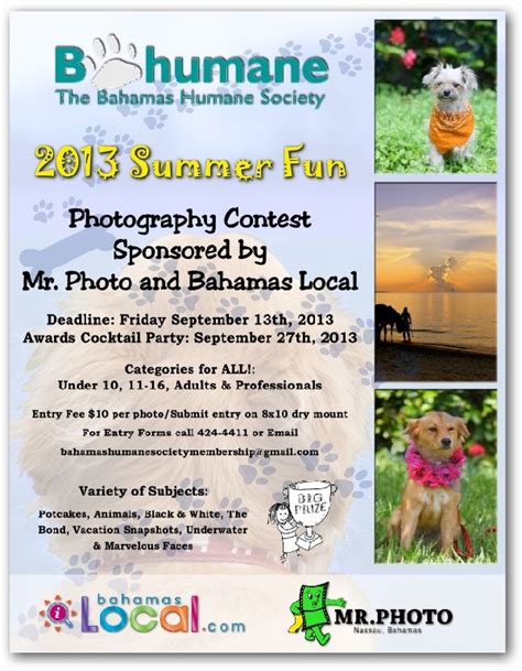 The Bahamas Humane Society Summer Fun | Nassau / Paradise Island ...