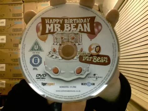 Happy Birthday Mr Bean Dvd Comedy Rowan Atkinson Disc Only