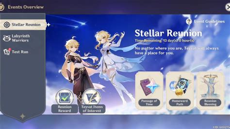 Stellar Reunion Event From Genshin Impact Vacation How To Activate