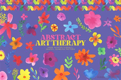 Watercolour Abstract Art Therapy Graphics Youworkforthem