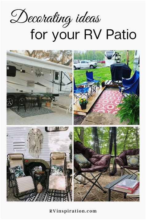 Rv Patio And Campsite Decorating Ideas Rv Inspiration Campsite