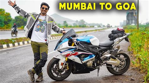 Finally Bmw S1000rr Pe Long Ride Mumbai To Goa 😍 Youtube