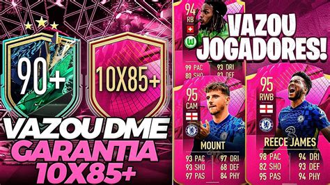 FIFA 22 l VAZOU DME 10x85 e PACK MUTANTE TOTS 90 e 92 PREMIAÇÃO WL