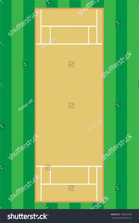 4,344 Cricket Pitch Stock Vectors, Images & Vector Art | Shutterstock