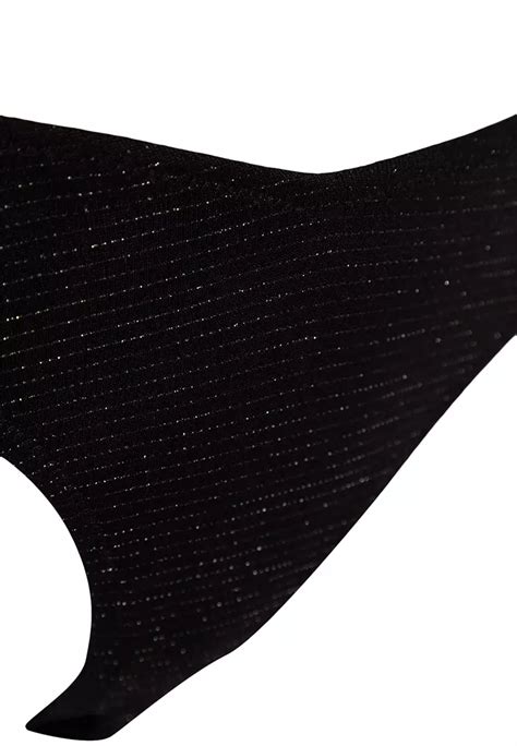 Buy Trendyol V Cut Glittery Bikini Bottoms Online ZALORA Malaysia