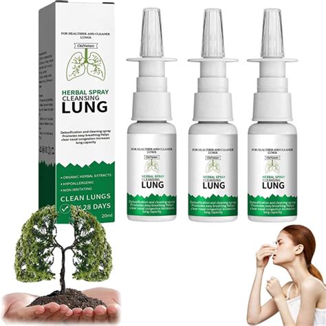 Onnature Bio Kr Uter Lungen Reinigungs Und Reparatur Nasenspray Bio