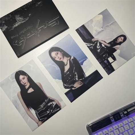 Pcs Aespa Synk Parallel Line Hot Mess Album Lomo Cards Armageddon Idoustage Superbeing Poster