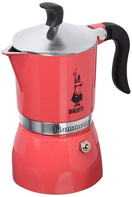 Moka Pot Bialetti Fiammetta Fluo Strawberry