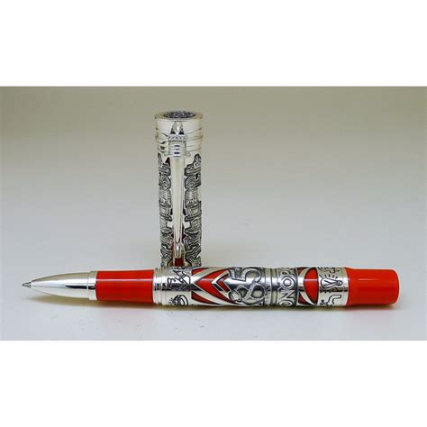 Montegrappa Monopoly 85th Anniversary Silver Rollerball Pen