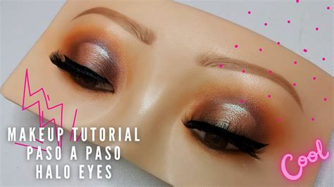 [paso A Paso] Maquillaje Halo Eyes En Rostro Bionico De Silicona Step By Step Makeup On Silicon