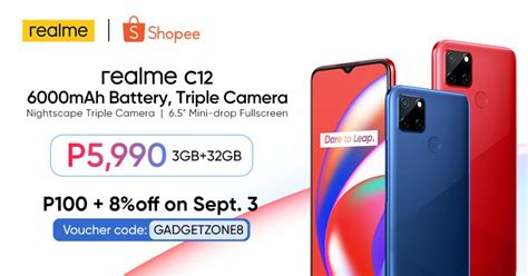 The Realme C12 Is Now Available In The Philippines