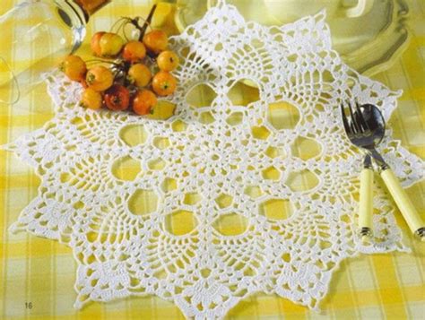 Decorative Flower Doily Pattern ⋆ Crochet Kingdom Doily Patronen Gehaakte Onderlegger