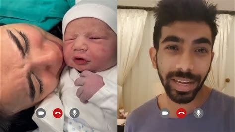 Jasprit Bumrah Got Emotional After Seeing His New Born Baby Boy For The