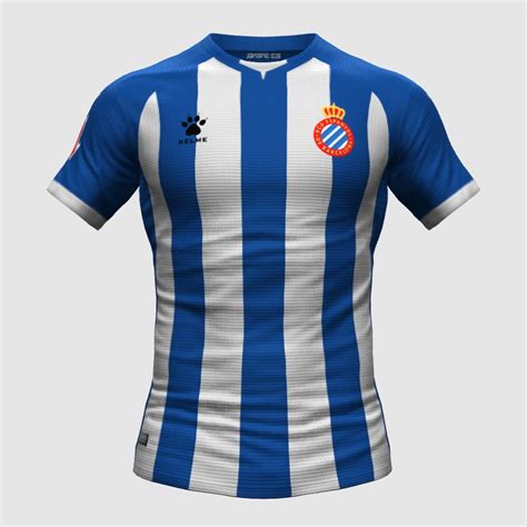 Espanyol Home Concept FIFA 23 Kit Creator Showcase