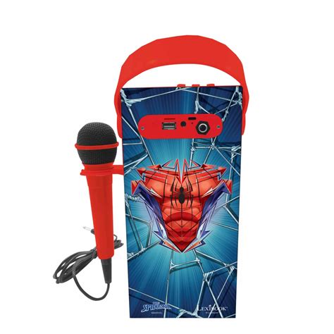 Marvel Spiderman Altavoz Port Til Bluetooth Con Micr Fono Sonido