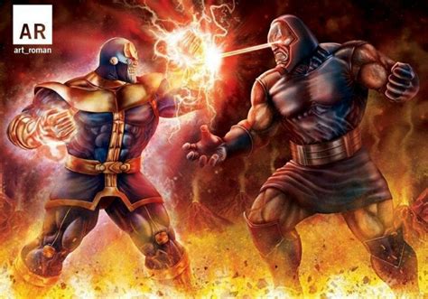 Thanos Vs Darkseid Marvel Dc Crossover By Kpetchock On Deviantart Artofit