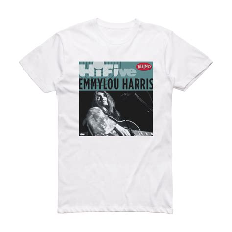 Emmylou Harris Rhino Hi Five Emmylou Harris Album Cover T-Shirt White ...