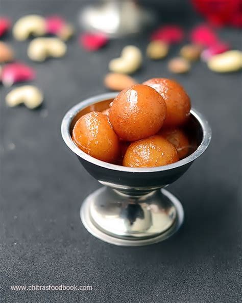 Gulab Jamun Recipe With Khoya Diwali Sweets Recipes Chitra S Food Book