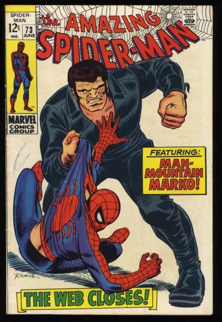 Amazing Spider Man Fn Vf First Man Mountain Marko Marvel