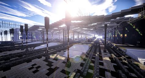 Modern Train Station Minecraft Map