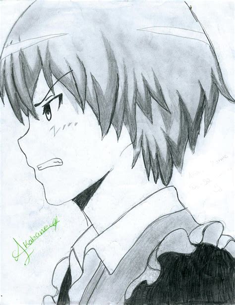 Akabane Karma Drawing By Hyakuya Akabane On Deviantart