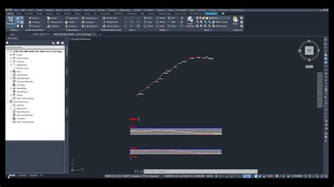 How To Project Objects To Profile View Civil D Youtube