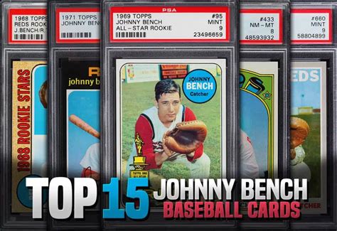 Top 15 Best Johnny Bench Baseball Cards Recent Sales Values