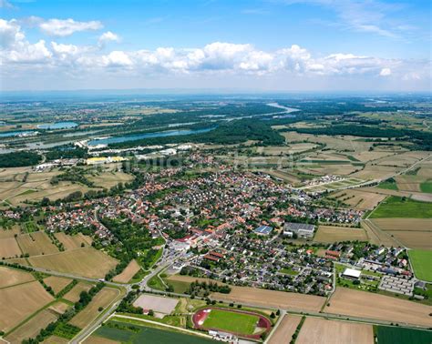 Luftbild Freistett Stadtrand Mit Landwirtschaftlichen Feldern In