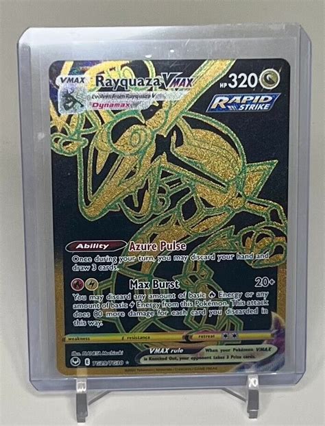 Mavin Pokémon Tcg Swsh Silver Tempest Trainer Gallery Rayquaza Vmax