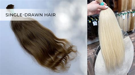 Comparing Single Drawn And Double Drawn Hair Extensions A Distinctive