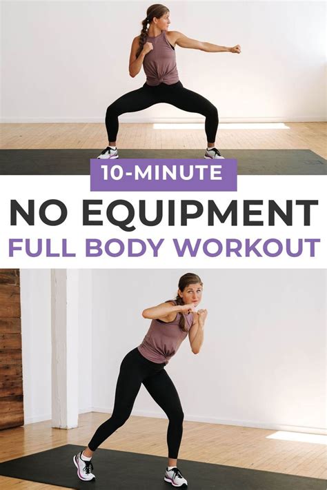 10 Minute Cardio Kickboxing Tabata Workout Nourish Move Love Cardio