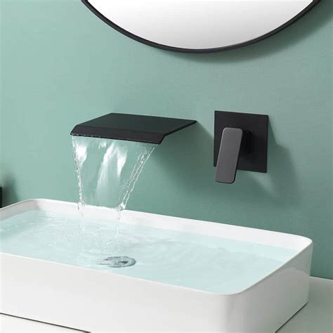 Matte Black Waterfall Tap - B695B 28 | Luxuryhome Faucet Manufacturer