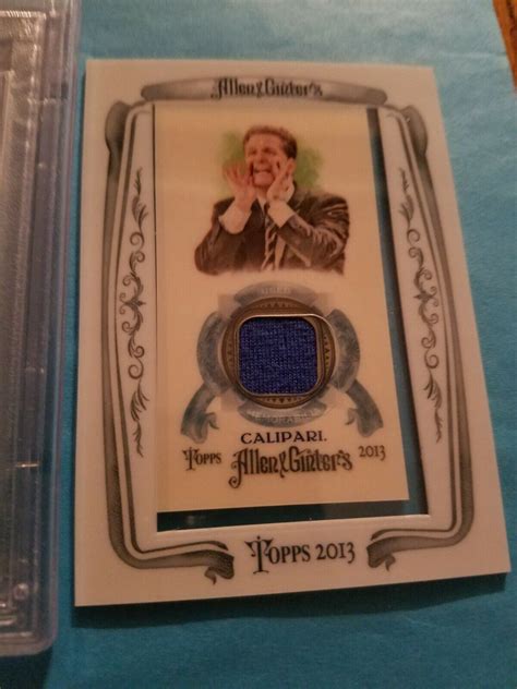 John Calipari Autograph Auto Psa Dna Certified And Worn Relic Card