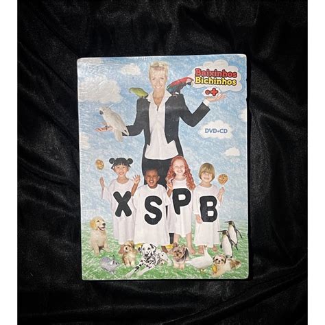 DVD CD Xuxa XSPB Baixinhos Bichinhos Lacrado Shopee Brasil