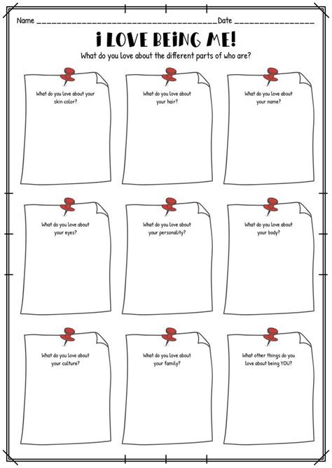 Cognitive Behavioral Therapy Worksheets Self Esteem Activities Self