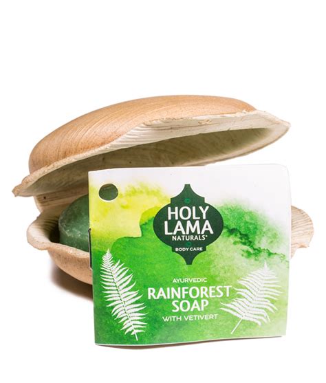 Holy Lama Natural Ayurvedic Soap Rainforest 100g