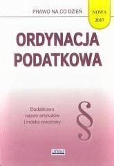 Ordynacja Podatkowa Ceny I Opinie Ceneo Pl