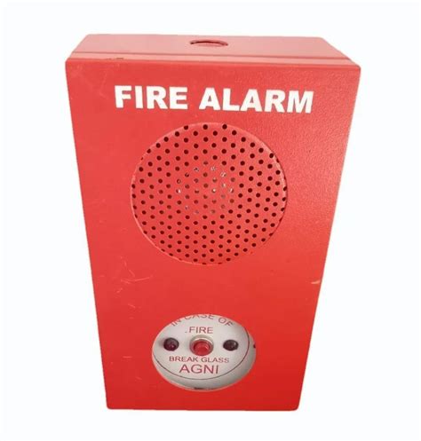 2 Zones Agni Combine MCP Fire Alarm Hooter 0 025 HP At Rs 410 In New Delhi