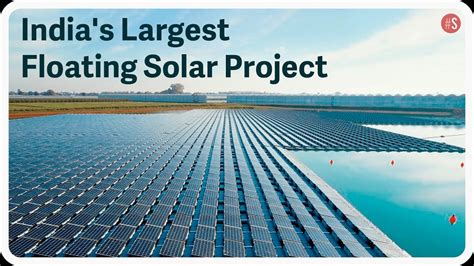 Indias Largest Floating Solar Project Commissioned In Telangana Youtube