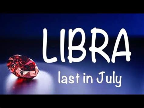 Libra Mga Magaganap O Mangyayari Sa Natitirang Araw Ng July