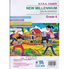 New Millennium English Workbook Grade 6 By S F R A Cader