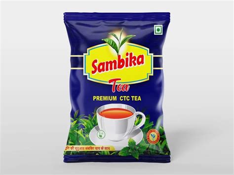 Printed Glossy Tea Packaging Pouch 100 Grams Heat Sealed At Rs 230 Kg