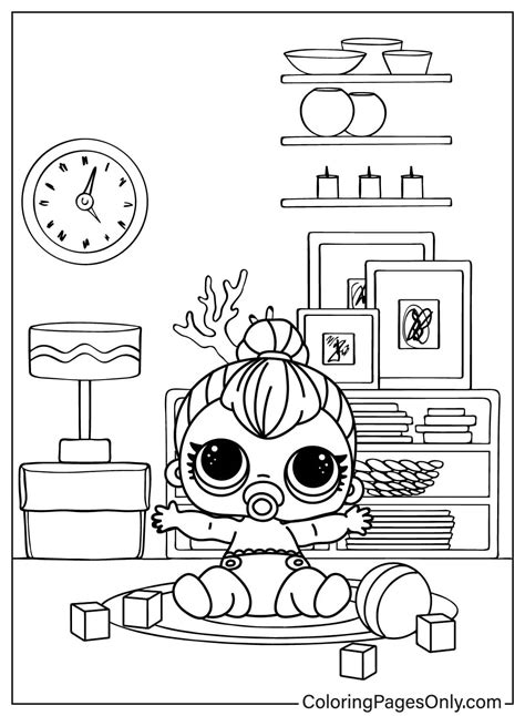 Lol Surprise Colouring Pages - 6
