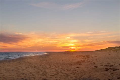 Beach Sunset Royalty Free Photo