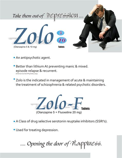 Zolo | Olanzapine + Fluoxetine Tablet