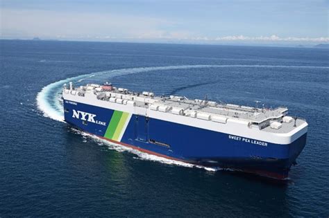 NYK Launches Seventh LNG Fueled PCTC NYK Line