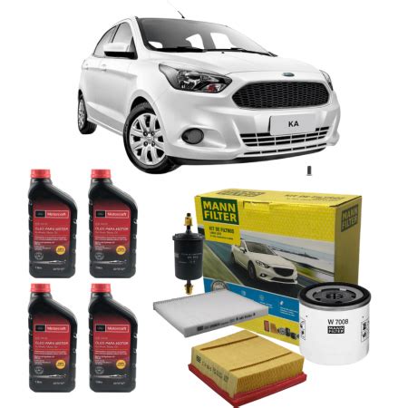 Kit Troca Leo W Motorcraft Ford Ka V E V Fast Oleo