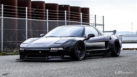 Original Honda Acura NSX Tucks Away Sleek Styling Under Liberty Walk