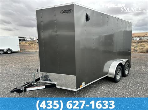 2024 Cargo Express EX Series 7x14 Tandem Axle Enclosed Cargo Trailer 7