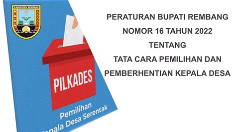 Pilkades Tahun 2022 Sosialisasi Pptx